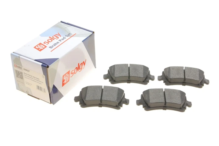 Колодки гальмівні Solgy 209027 Audi A3, TT; Volkswagen Golf, EOS, Scirocco; Seat Leon; Skoda Superb - зображення 2
