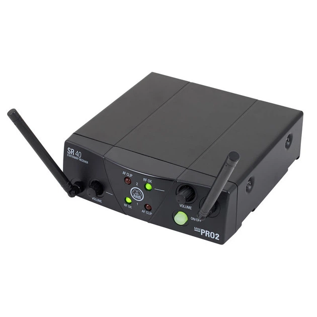 Bezprzewodowy system instrumentalny AKG WMS40 Mini2 Instrumental Set BD US25B/D Czarny (SUP_em768) (9002761038880) - obraz 4