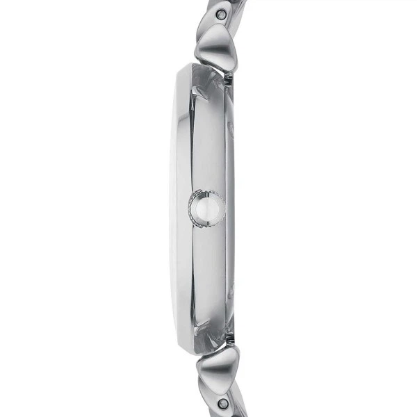 Женские наручные часы в стиле Emporio Armani AR1925 серебристого цвета - Фото 3 Женские наручные часы в стиле Emporio Armani AR1925 серебристого цвета - изображение 3