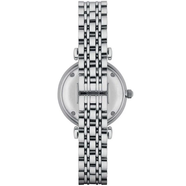 Женские наручные часы в стиле Emporio Armani AR1925 серебристого цвета - Фото 4 Женские наручные часы в стиле Emporio Armani AR1925 серебристого цвета - изображение 4