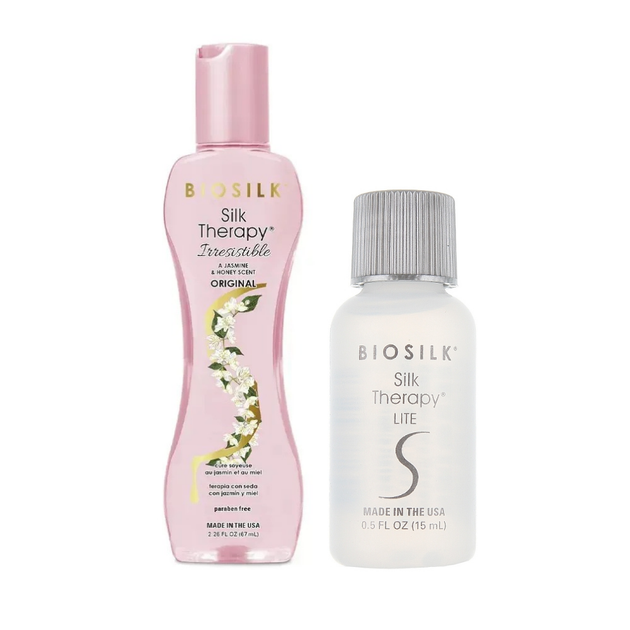 Набор для восстановления и блеска волос BioSilk Silk Therapy Жидкий шелк 67 мл + Жидкий шелк 15 мл - Фото 1 Набор для восстановления и блеска волос BioSilk Silk Therapy Жидкий шелк 67 мл + Жидкий шелк 15 мл - изображение 1