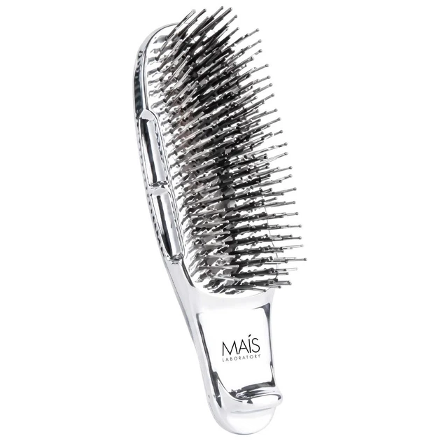 Щетка для волос Серебро Mais Laboratory Brush Small Silver - Фото 1 Щетка для волос Серебро Mais Laboratory Brush Small Silver - изображение 1