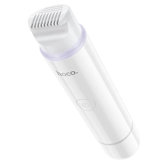 Электробритва и триммер женский Hoco HP81 2-в-1, Type-C, IPX6, 400 mAh, белый - изображение 3