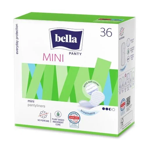 Ежедневные прокладки Bella Panty Mini — 36 шт в упаковке - Фото 1 Ежедневные прокладки Bella Panty Mini — 36 шт в упаковке - изображение 1