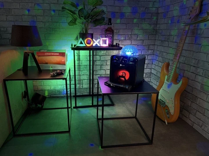 Портативная колонка N-Gear DiscoBlock 410 50 Вт черная - изображение 8