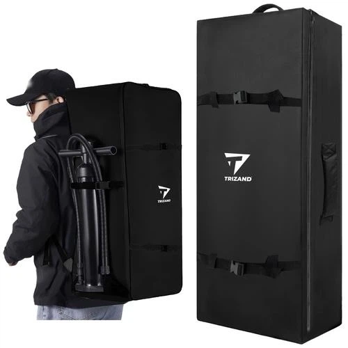 Надувная доска SUP Trizand 335 см для сапбординга с сиденьем, веслом, насосом и комплектом аксессуаров до 150 кг (25260) - Фото 3 Надувная доска SUP Trizand 335 см для сапбординга с сиденьем, веслом, насосом и комплектом аксессуаров до 150 кг (25260) - изображение 3