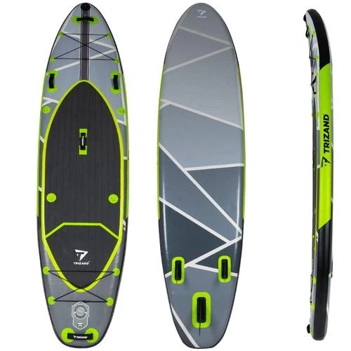 Надувная доска SUP Trizand 335 см для сапбординга с сиденьем, веслом, насосом и комплектом аксессуаров до 150 кг (25260) - Фото 7 Надувная доска SUP Trizand 335 см для сапбординга с сиденьем, веслом, насосом и комплектом аксессуаров до 150 кг (25260) - изображение 7