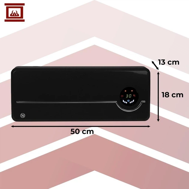 Тепловая воздушная завеса Kaminer 26388 2000 Вт Wi-Fi с LED-дисплеем, пультом ДУ и ECO-режимом для дома и офиса - изображение 5