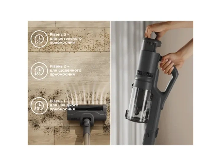 Пилосос 2 в 1 (вертикальний + ручний) Electrolux EP51UH18DB - Фото 12 Пилосос 2 в 1 (вертикальний + ручний) Electrolux EP51UH18DB - зображення 12