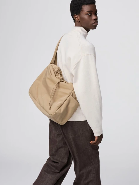 Сумка Uniqlo розмір ONESIZE бежева (32) (483802) - Фото 2 Сумка Uniqlo розмір ONESIZE бежева (32) (483802) - изображение 2