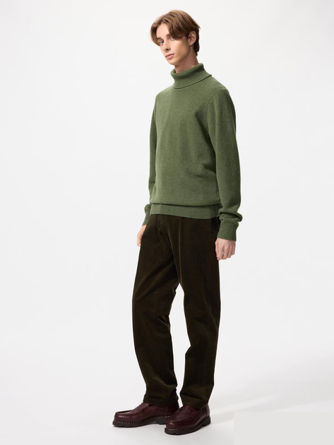 Гольф Uniqlo розмір S оливковий (56) (478542) - Фото 2 Гольф Uniqlo розмір S оливковий (56) (478542) - изображение 2