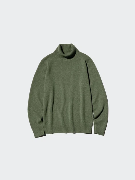 Гольф Uniqlo розмір S оливковий (56) (478542) - Фото 4 Гольф Uniqlo розмір S оливковий (56) (478542) - изображение 4