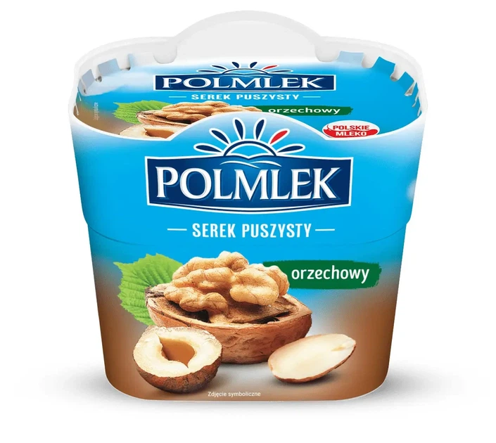 Десерт сырковый Polmlek сырок взбитый ореховый 150 г - Фото 1 Десерт сырковый Polmlek сырок взбитый ореховый 150 г - изображение 1