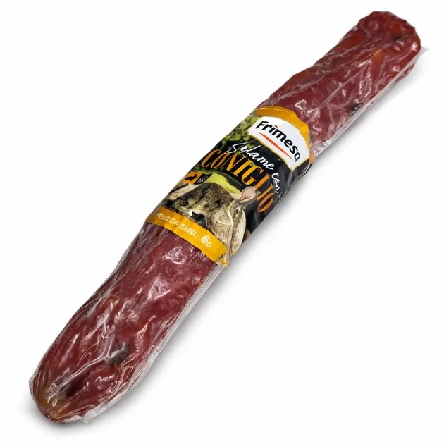 Ковбаса салямі Frimesa Salame con Coniglio з м’ясом кролика 250 г ± - Фото 2 Ковбаса салямі Frimesa Salame con Coniglio з м’ясом кролика 250 г ± - зображення 2