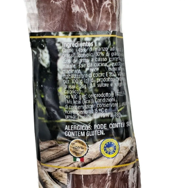 Ковбаса салямі Frimesa Salame con Coniglio з м’ясом кролика 250 г ± - Фото 3 Ковбаса салямі Frimesa Salame con Coniglio з м’ясом кролика 250 г ± - зображення 3
