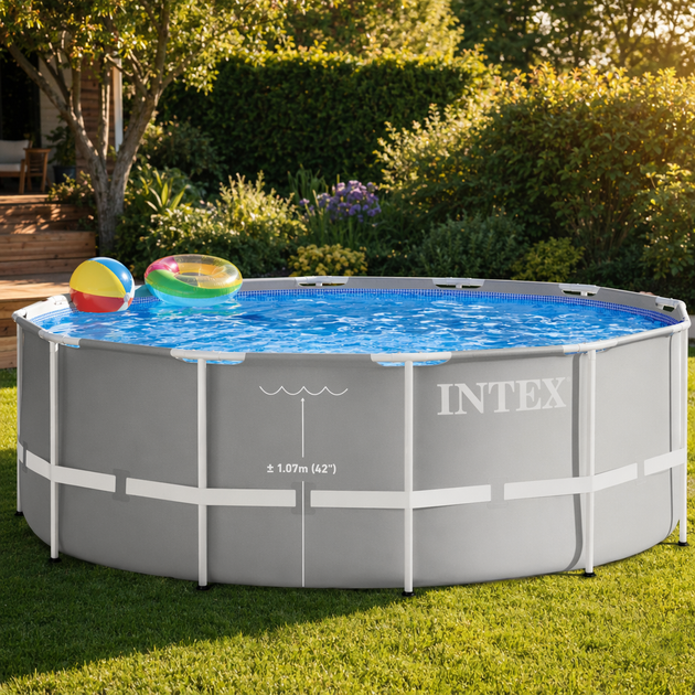 Каркасный бассейн Intex 26718 FR, 366×122 см - изображение 7