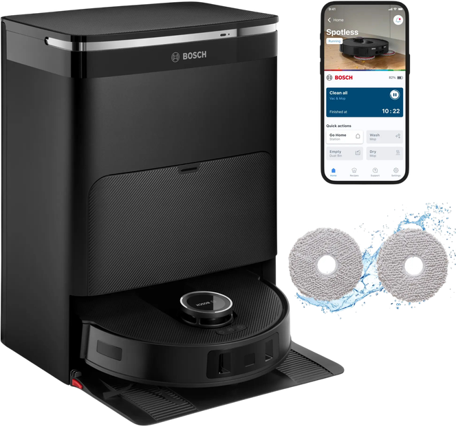 Робот-пилосос Bosch Spotless Max BCRDW3B - Фото 1 Робот-пилосос Bosch Spotless Max BCRDW3B - зображення 1