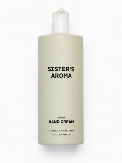 Крем для рук Sister's Aroma Морська сіль 500 мл - Фото 1 Крем для рук Sister's Aroma Морська сіль 500 мл - зображення 1
