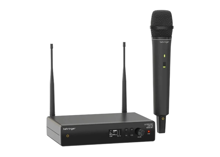 Бездротова мікрофонна система Behringer XTM1-35 Vocal Set UHF Чорна (SUP_em6616) (4033653071956) - зображення 5