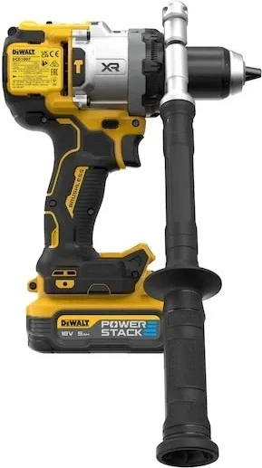 Дриль-шурупокрут акумуляторний ударний DeWalt 18V XR POWERSTACK з 2 акумуляторами 5 Ah (DCD1007H2T-QW) - зображення 4