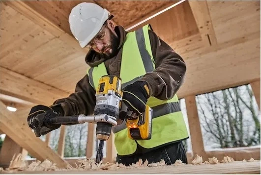 Дриль-шурупокрут акумуляторний ударний DeWalt 18V XR POWERSTACK з 2 акумуляторами 5 Ah (DCD1007H2T-QW) - зображення 10
