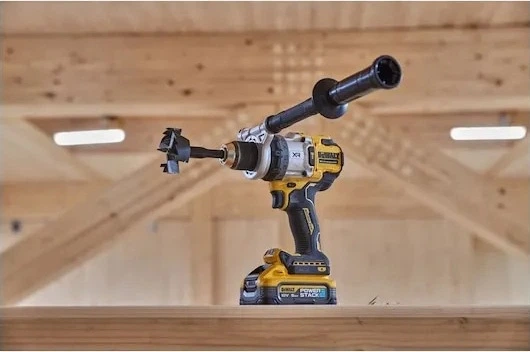 Дриль-шурупокрут акумуляторний ударний DeWalt 18V XR POWERSTACK з 2 акумуляторами 5 Ah (DCD1007H2T-QW) - зображення 11