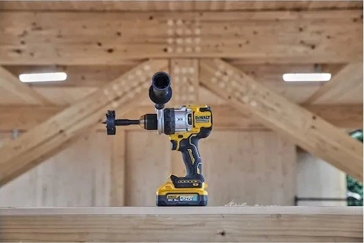 Дриль-шурупокрут акумуляторний ударний DeWalt 18V XR POWERSTACK з 2 акумуляторами 5 Ah (DCD1007H2T-QW) - зображення 12