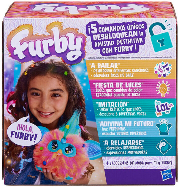 Interaktywna zabawka Hasbro Furby Wersja hiszpańska (5010996212436) - obraz 4