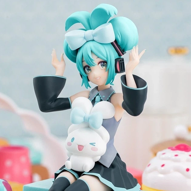 Фигурка аниме SEGA Хацунэ Мику Hatsune Miku Cinnamoroll Sanrio Синаморол 21 см - Фото 2 Фигурка аниме SEGA Хацунэ Мику Hatsune Miku Cinnamoroll Sanrio Синаморол 21 см - изображение 2