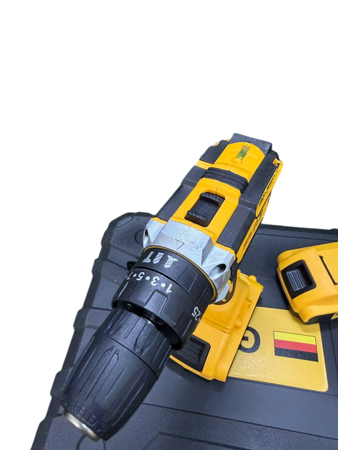 Шуруповерт ударний в кейсі GT PRO DCD791 з великим набором інструментів 48V 6Ah Lilon 86568 - изображение 2