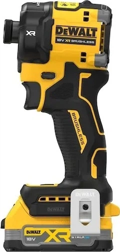 Zakrętarka udarowa hydrauliczna DeWalt 1/4' 18 V 56 Nm z 2 akumulatorami 1.7 Ah (DCF870E2T-QW) - obraz 2
