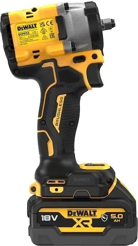 Akumulatorowy klucz udarowy DeWalt 18 V 3/8" 406 Nm z 2 akumulatorami 5 Ah (DCF923P2G-QW) - obraz 4