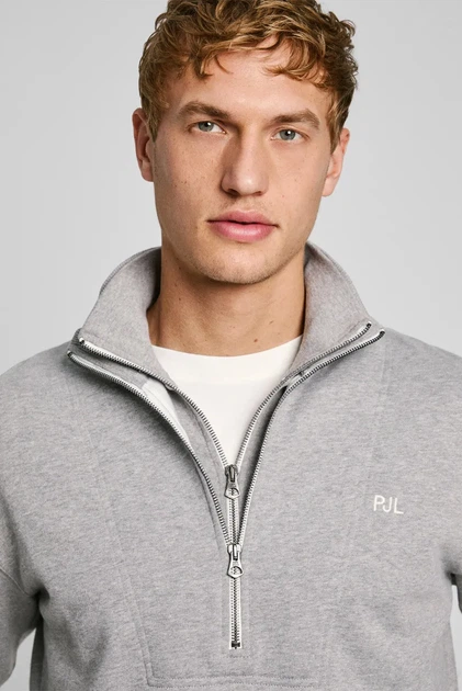 Чоловіча сіра спортивна кофта Pepe Jeans XL PM582722 - зображення 4