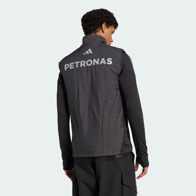 Чоловічий жилет Mercedes - AMG Petronas Formula One Team Mechanics adidas JX8274 (XS) чорний (4068805335037) - зображення 2