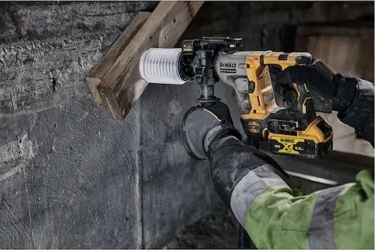 Акумуляторний перфоратор DeWalt SDS-Plus 18V XR з 2 акумуляторами 5 Аг (DCH172P2-QW) - зображення 6