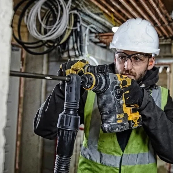 Перфоратор акумуляторний DeWalt SDS-Plus 18 В з 2 акумуляторами 5 Аг (DCH274P2T-QW) - зображення 3