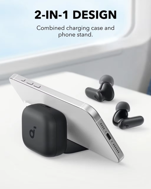 Навушники Anker SoundCore P30i/R50iNC Black - Фото 2 Навушники Anker SoundCore P30i/R50iNC Black - зображення 2