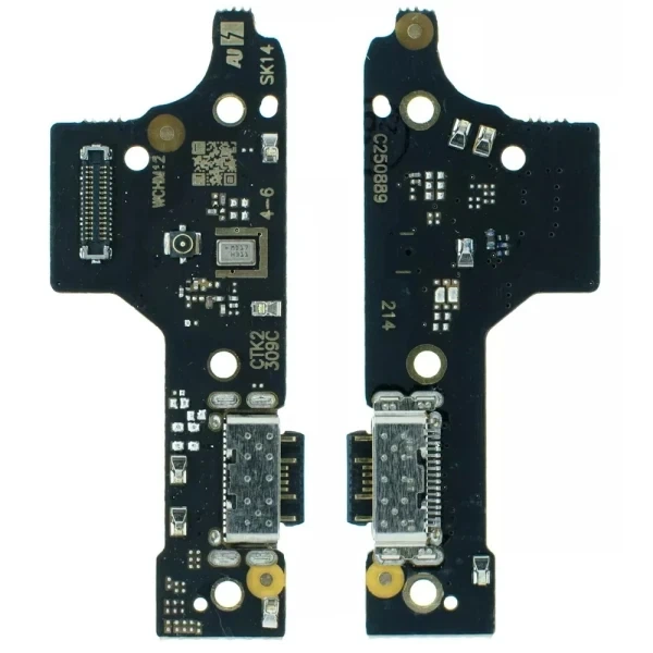 Нижня плата для Xiaomi Redmi 12 з роз’ємом зарядки і мікрофоном оригінал Service Pack - Фото 1 Нижня плата для Xiaomi Redmi 12 з роз’ємом зарядки і мікрофоном оригінал Service Pack - зображення 1