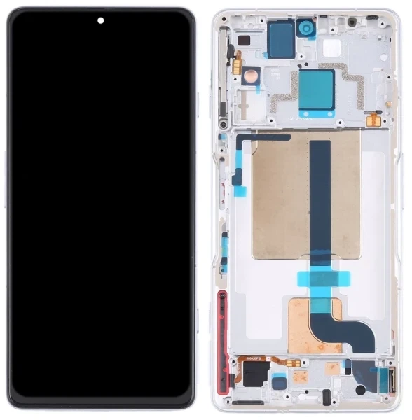 Дисплей для Xiaomi Poco F4 GT з тачскріном та рамкою оригінал Service Pack Silver - Фото 1 Дисплей для Xiaomi Poco F4 GT з тачскріном та рамкою оригінал Service Pack Silver - зображення 1