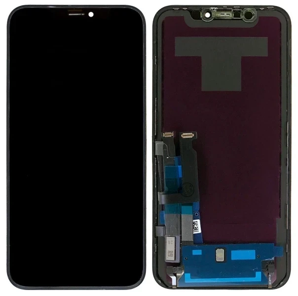 Дисплей для Apple iPhone XR с тачскрином и рамкой Black - Фото 1 Дисплей для Apple iPhone XR с тачскрином и рамкой Black - изображение 1