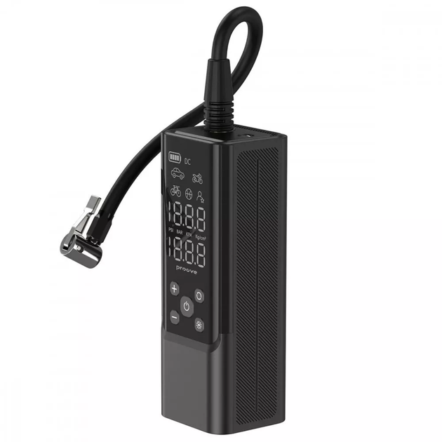 Автомобильный портативный насос Proove Pump Assistant Pro, чорний (PPAP80010901) - Фото 6 Автомобильный портативный насос Proove Pump Assistant Pro, чорний (PPAP80010901) - изображение 6