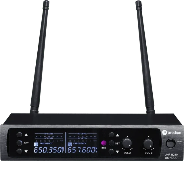 Радіосистема Prodipe HEADSET B210DUO DSP UHF F5 Бежева (SUP_KF010) (3760010255605) - зображення 2