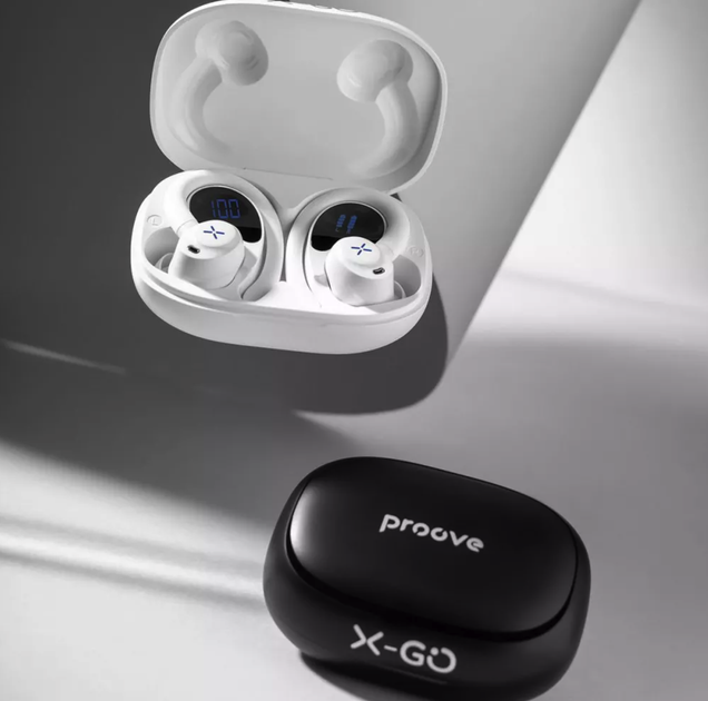 Бездротові спортивні навушники Proove X-Go. Спортивні вакуумні TWS навушники Proove X-Go з вологозахистом IPX5 - зображення 4