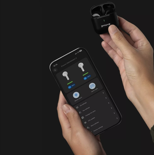 Бездротові TWS навушники Proove Mainstream 2. Bluetooth-навушники вкладиші з ігровим режимом - зображення 8