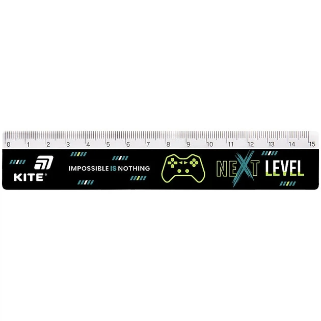 Лінійка Kite Next Level K26-090-2 Різнокольоровий shop (4063276350473) - Фото 1 Лінійка Kite Next Level K26-090-2 Різнокольоровий shop (4063276350473) - изображение 1