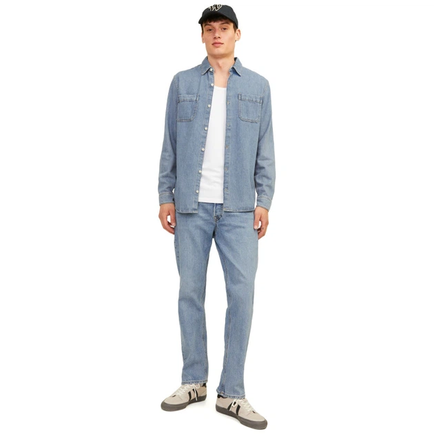 Джинси JJICHRIS JJCLASSIC AM 479 NOOS Jack & Jones 12261880-Blue Denim 36 Синій (5715609407024) - Фото 3 Джинси JJICHRIS JJCLASSIC AM 479 NOOS Jack & Jones 12261880-Blue Denim 36 Синій (5715609407024) - изображение 3