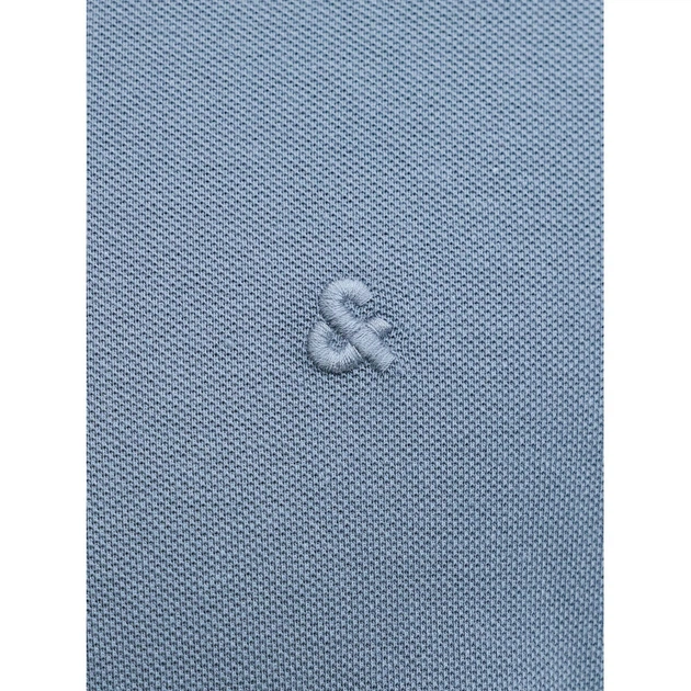 Поло JJEBASIC POLO SS NOOS Jack & Jones 12136516-Blue Mirage S Синій (5715830436800) - изображение 6