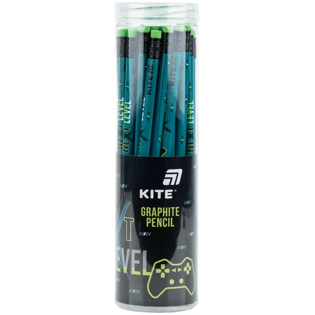 Олівець графітний з гумкою Kite Next Level K26-046-2 Різнокольоровий shop (4063276348791) - Фото 2 Олівець графітний з гумкою Kite Next Level K26-046-2 Різнокольоровий shop (4063276348791) - изображение 2