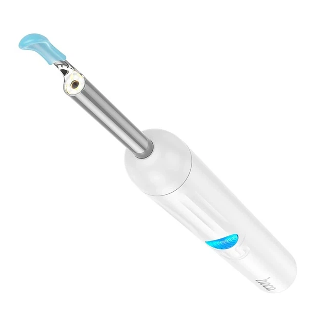 Умная ушная палочка с камерой Hoco HP65 Ears Cleaning Tool With Camera White - изображение 3