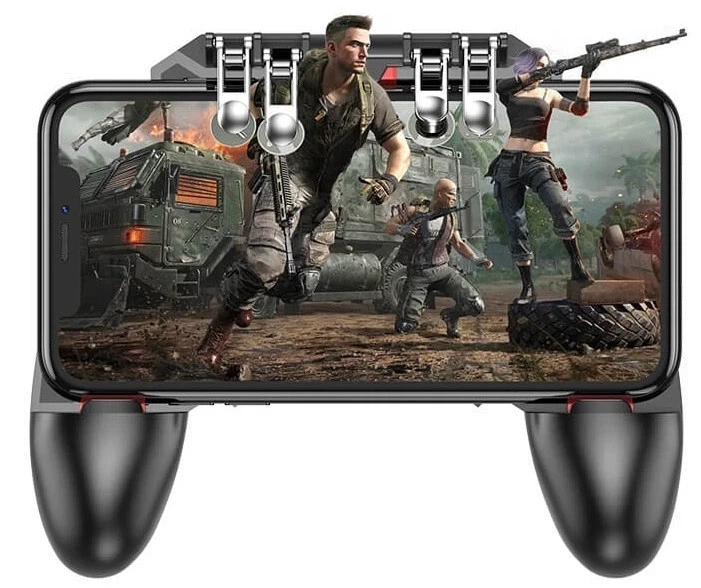 Игровой контроллер Hoco GM7 Eagle Six Finger Game Controller Black - изображение 6